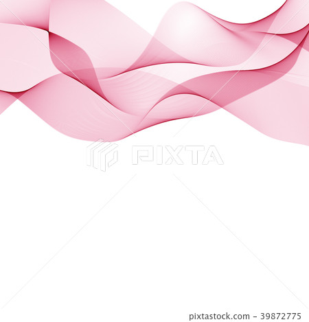 Abstract wave isolated on white background - Stock Illustration ...