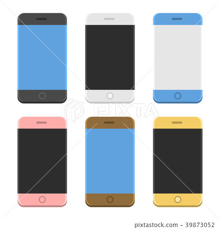 Smartphone Icon Set. Vector 39873052