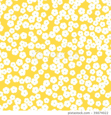 Pattern flower pattern haze grass yellow Pattern flower pattern haze grass yellow 39874022