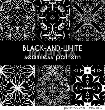 seamless pattern set 39874037