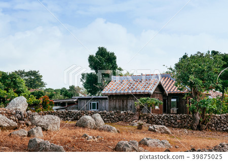 Historic Ryukyu village Taketomi, Okinawa, Japan Historic Ryukyu village Taketomi, Okinawa, Japan 39875025