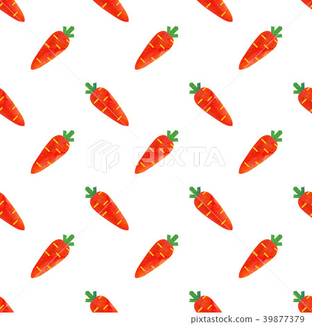 Seamless background watercolor organic vegetable Seamless background watercolor organic vegetable 39877379