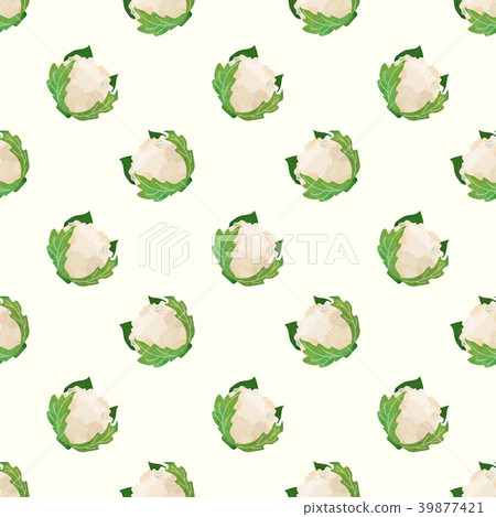 Seamless background watercolor organic vegetable 39877421