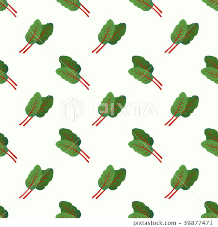 Seamless background watercolor organic vegetable Seamless background watercolor organic vegetable 39877471
