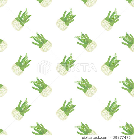 Seamless background watercolor organic vegetable 39877475