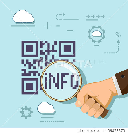 Information in qr code. 39877873