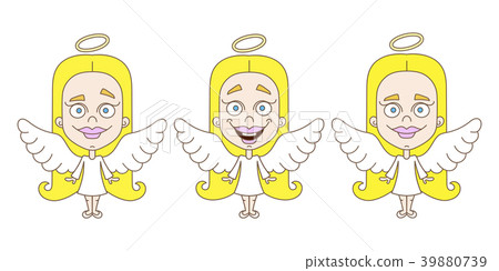 Little girl angel set 39880739