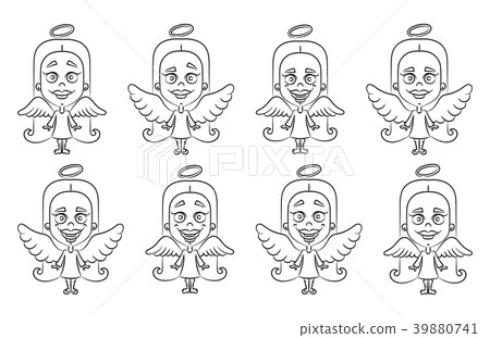 Little girl angel set Little girl angel set 39880741