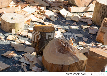 Wood chopping in Bilbao Wood chopping in Bilbao 39881142