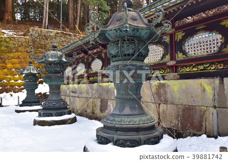 A stone lantern from Nikko Daisen-in 39881742