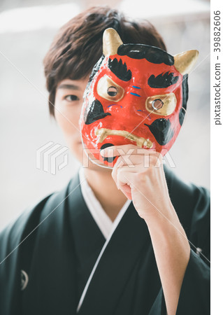 demon, ogre, mask 39882606