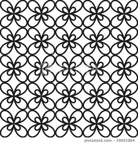 Background with seamless pattern in islamic style 39883864