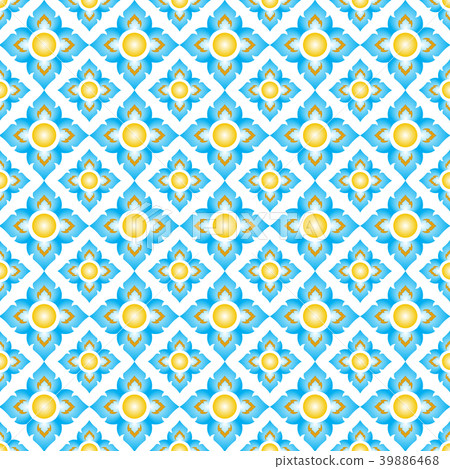Colourful stripe pattern Thailand Colourful stripe pattern Thailand 39886468