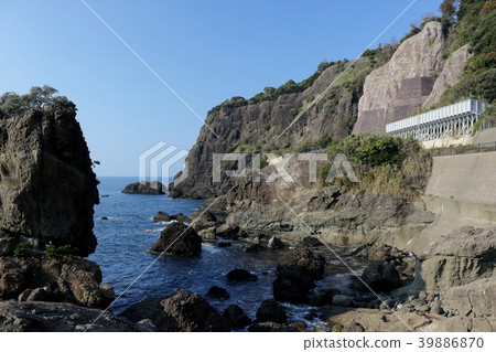 越前海岸風景越前通行證（福井縣Nyu-gun Echizencho） 39886870
