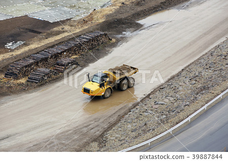 大壩施工現場 大壩施工現場 39887844