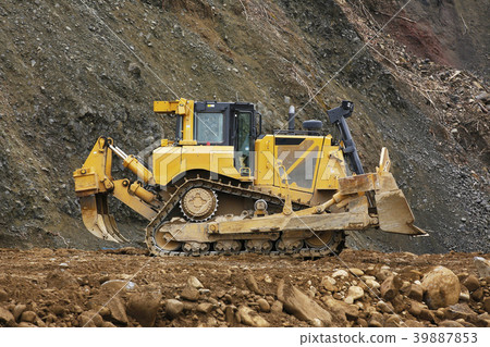 Large bulldozer Large bulldozer 39887853