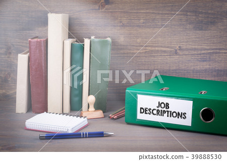 Job Descriptions. Binder on desk in the office. Business background
Job Descriptions. Binder on desk in the office. Business background
39888530