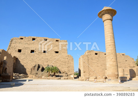 The first tower gate of Karnak temple 39889283