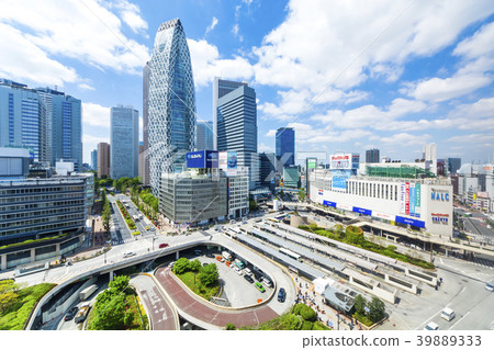 Tokyo Shinjuku Station West Exit Scenery Tokyo Shinjuku Station West Exit Scenery 39889333