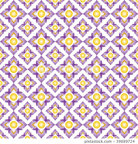 Colourful stripe pattern Thailand  39889724