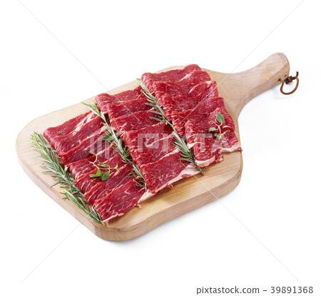 Iberico pork shoulder loin back fly, Iberico pork shoulder 39891368