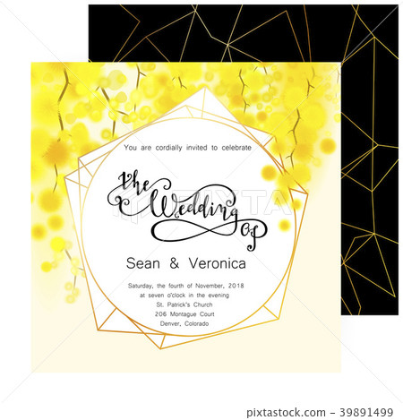 Save the date card, wedding invitation, greeting Save the date card, wedding invitation, greeting 39891499