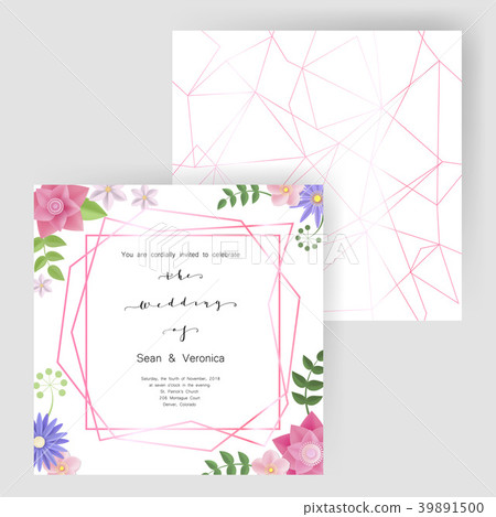Save the date card, wedding invitation, greeting Save the date card, wedding invitation, greeting 39891500