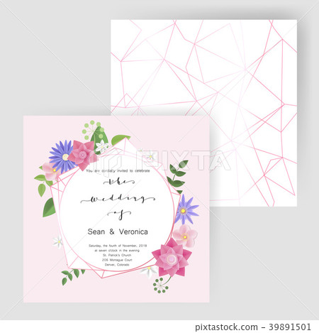 Save the date card, wedding invitation, greeting Save the date card, wedding invitation, greeting 39891501