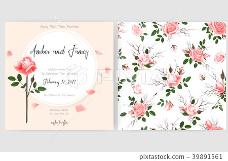 Save the date card, wedding invitation, greeting Save the date card, wedding invitation, greeting 39891561