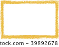 Crayon frame _ orange 39892678