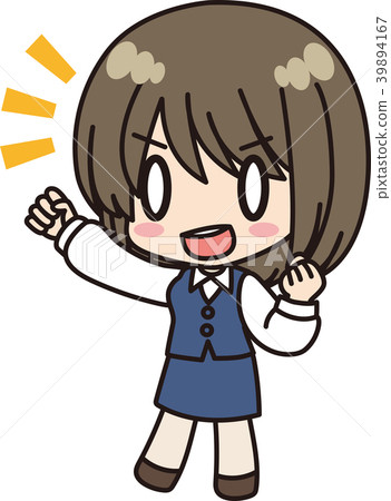 女性上班族_武裝_膽量 39894167