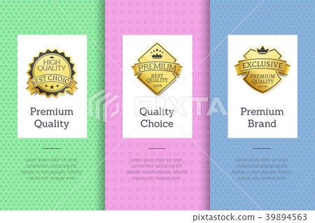 Premium Quality Choice Brand Set Poster with Label 39894563