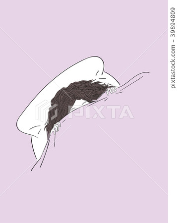 The woman is playing hide and seek with her lover, The woman is playing hide and seek with her lover, 39894809