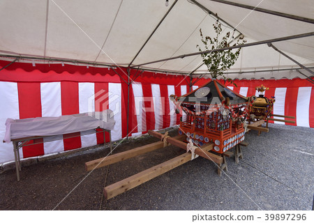 Wakamiya Hachiman Shrine company pottery festival pottery rice bowl 39897296