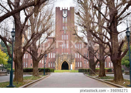 Tokyo University Yasuda Auditorium The University of Tokyo Hongo Campus Former Tokyo Teikoku University Auditorium Registered tangible cultural property 39898271