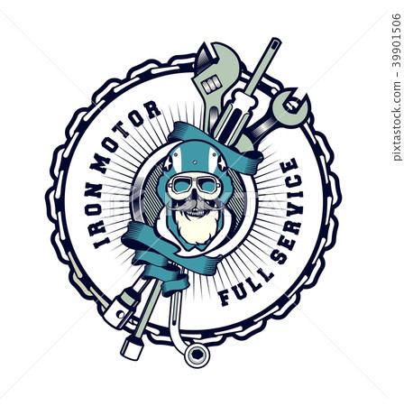 Repair Service emblem - Stock Illustration [39901506] - PIXTA