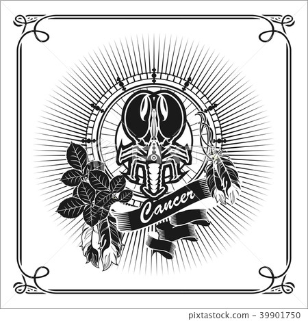 Cancer zodiac sign 39901750