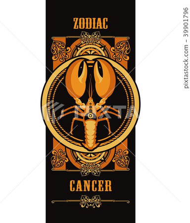 Cancer zodiac sign 39901796