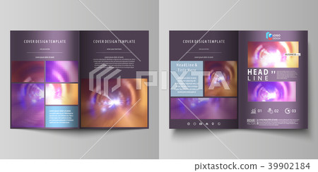 Business templates for bi fold brochure, magazine 39902184