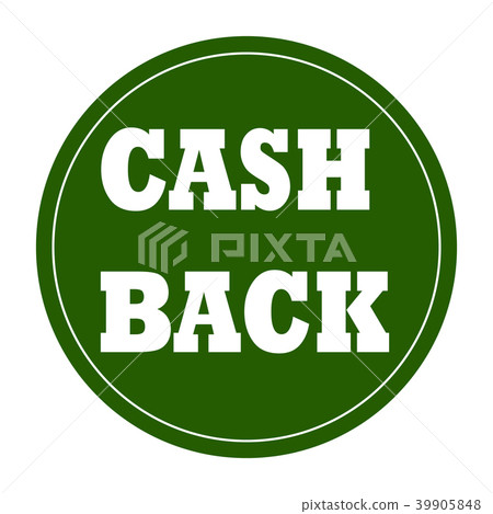 Cash back background 39905848
