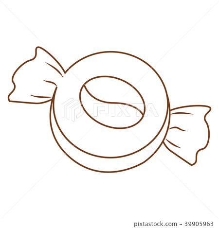 Outline coffee symbol Outline coffee symbol 39905963