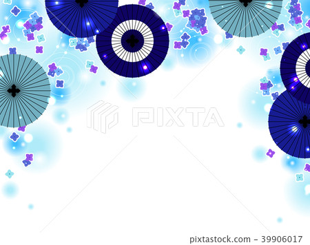 Hydrangea frame - Stock Illustration [39906017] - PIXTA