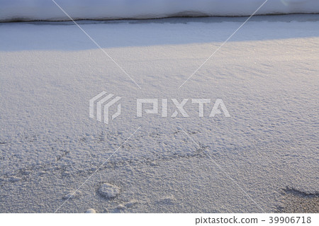 Lake Nojiri winter scenery snow water surface freezing Lake Nojiri winter scenery snow water surface freezing 39906718