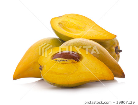 Egg fruit, Canistel, Yellow Sapote  isolated 39907129
