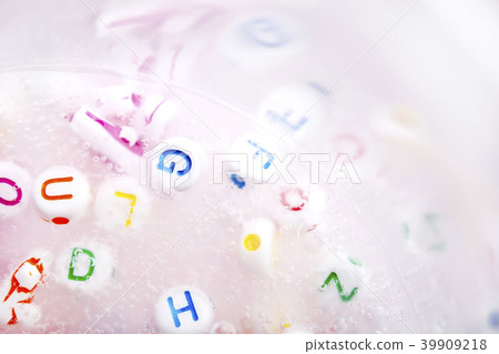 Handmade mucus close up. Toys for children. Handmade mucus close up. Toys for children. 39909218