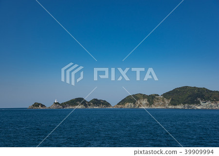 Atago Sada lighthouse seen from Ehime National highway ninety-four ferry 39909994