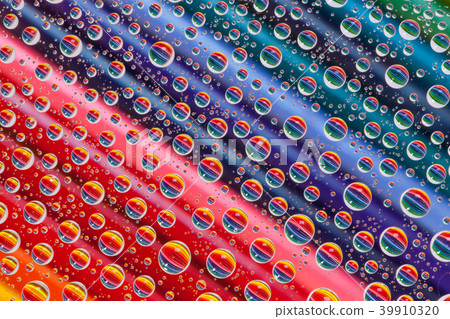 Color abstract background with drops  39910320