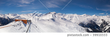 Winter scenery  in the ski resort, Bad Hofgastein 39910333
