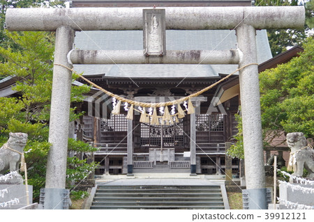 位於石卷市的Haguroyama Toriya Shrine 位於石卷市的Haguroyama Toriya Shrine 39912121