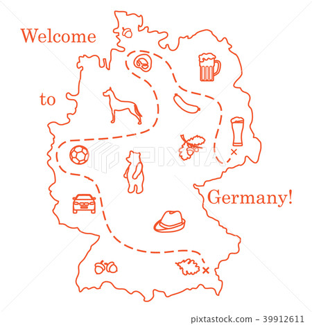 various symbols of Germany Travel and leisure. various symbols of Germany Travel and leisure. 39912611